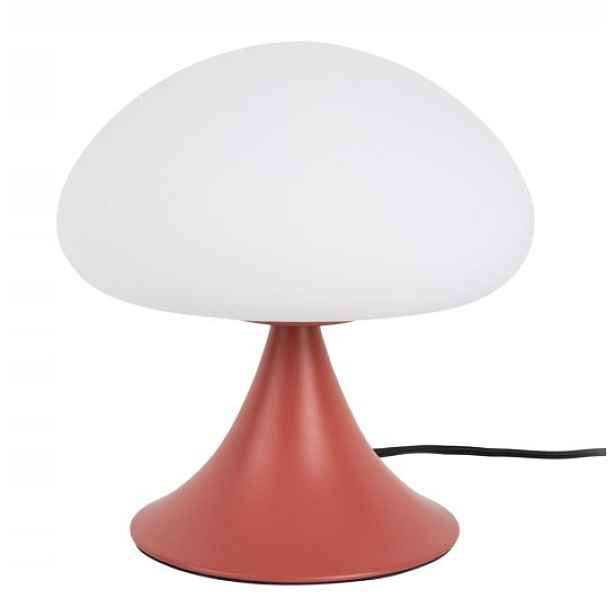 Stolní lampa červená stylová lampa do ložnice dětského pokoje Hongo