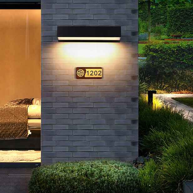 Venkovní voděodolné nástěnné Led lampy IP65, 18W dveřní reflektory