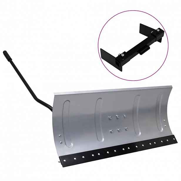 vidaXL Sněhová radlice na zahradní traktor s adaptérem 100 cm