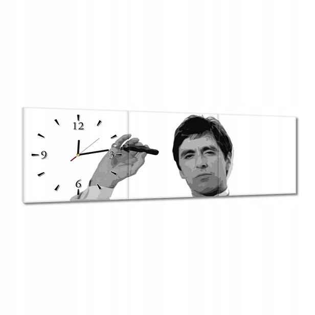 Hodiny 90x30 Scarface Al Pacino