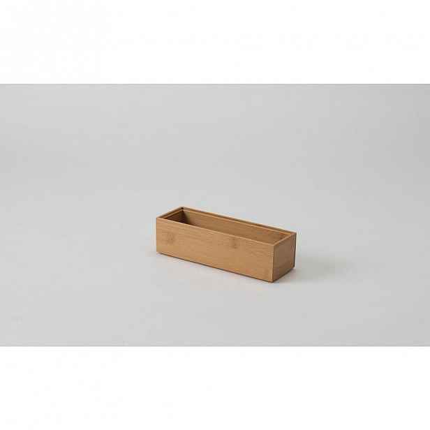 Bambusový box Compactor, 22,5 x 7,5 x 6,35 cm