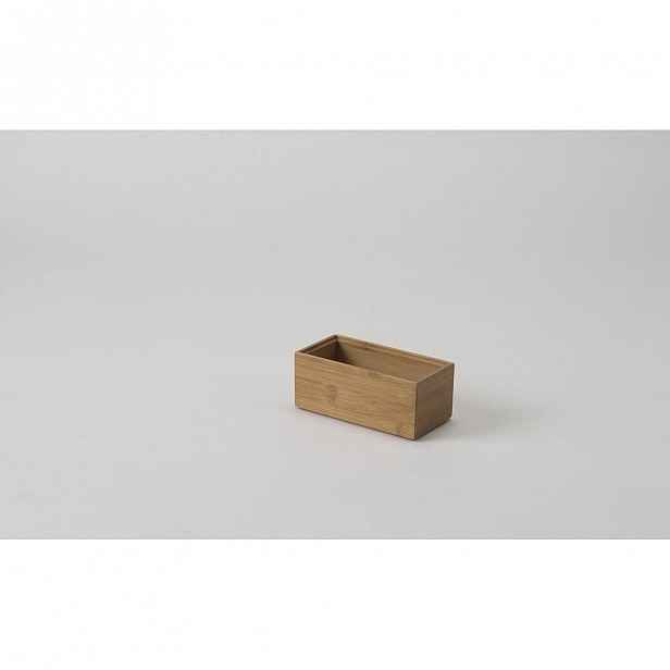 Bambusový box Compactor, 15 x 7,5 x 6,35 cm