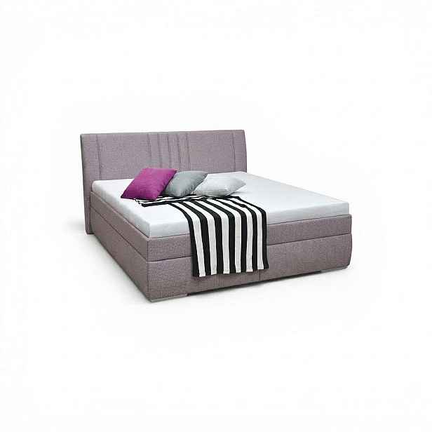 Kasvo INEZA 2 postel 180x200 cm PW11 sv.šedá