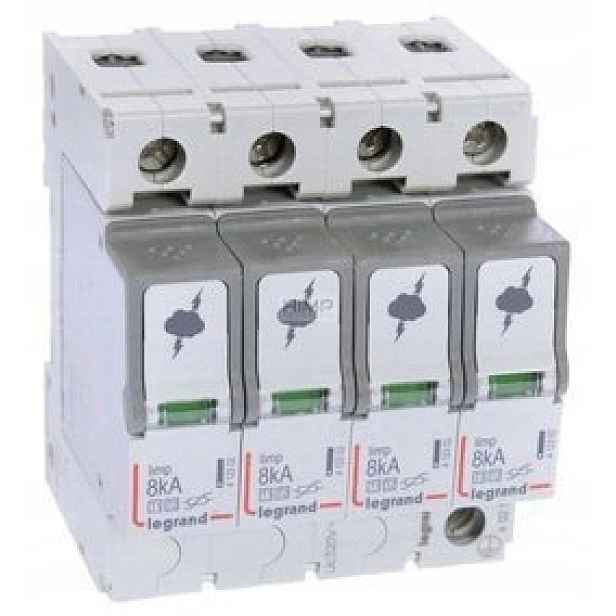 Přepěťová ochrana T1 T2 8/50 4P Legrand 412253