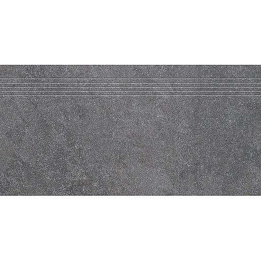 Schodovka Rako Kaamos černá 40x80 cm mat DCP84588.1