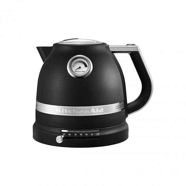 KitchenAid Retro rychlovarná konvice Artisan 5KEK1522, 1,5 l, černá litina 5KEK1522EBK