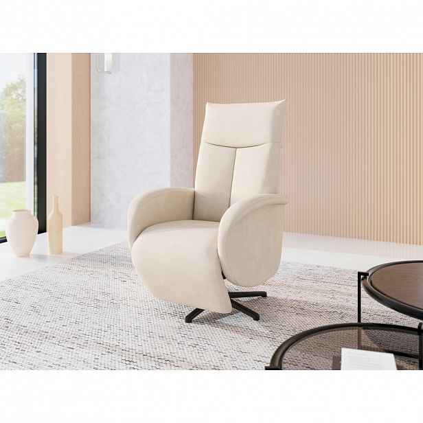 Sit & More RELAXAČNÍ KŘESLO, textil, pískové barvy