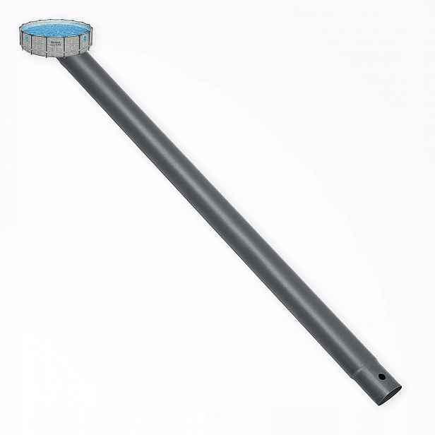 Horizontální trubka šedá 561AA do bazénu Steel Pro Max 488 x 122 cm Bestway nová