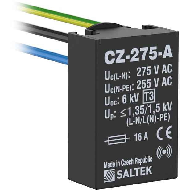Svodič přepětí T3 Saltek CZ-275-A