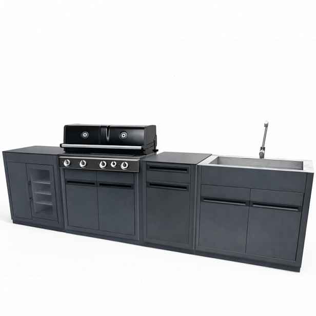 Venkovní modulární kuchyň HEAT X-415 Outdoorchef – SET 6