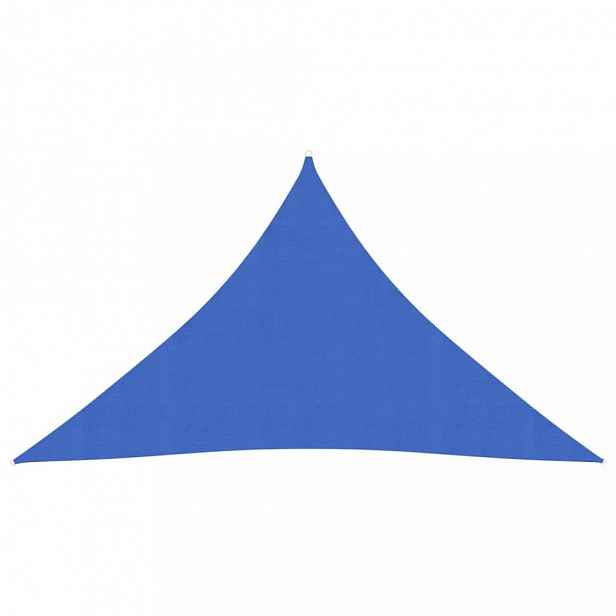 Stínící plachta trojúhelníková 5 x 5 x 5 m oxfordská látka Dekorhome Modrá