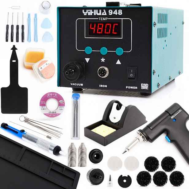 Set Odpájecí Pájecí Stanice 2v1 Yihua 948 10v1 Gsm Příslušenství