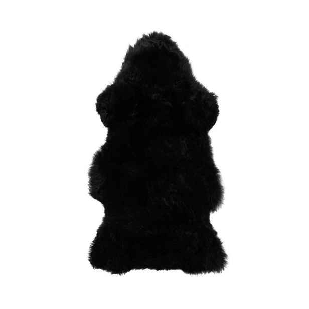 Černá ovčí kožešina Native Natural Sheep, 60 x 120 cm