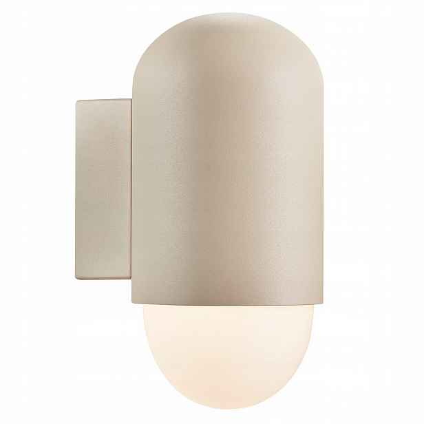 Fasádní nástěnné svítidlo Šedá Led Moderní IP54 Nástěnné svítidlo Heka Nordlux