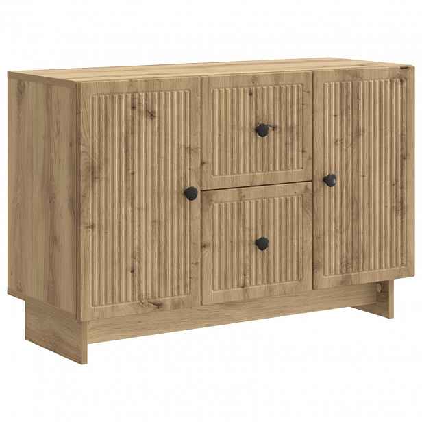 vidaXL Servírovací skříň Dub artisan 89 x 34,5 x 60 cm