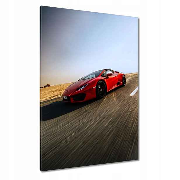 Obrazy 70x100 Červené sportovní auto