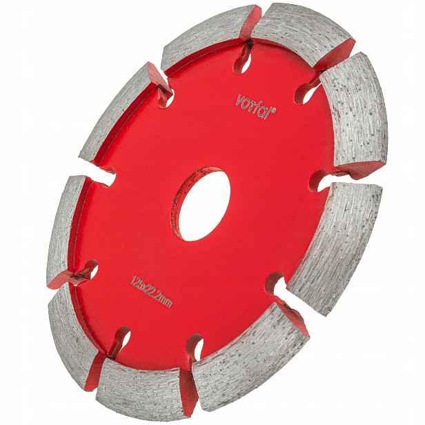 Frézovací Kotouč Oboustranný Pro Zkosení Dilatační Drážky 125 MM