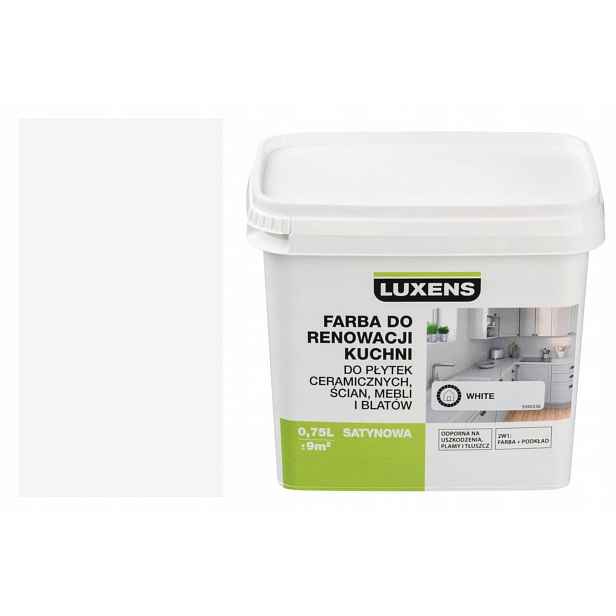 Barva do kuchyně 0.75 l White Luxens