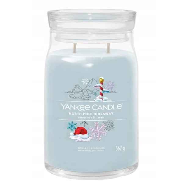 Yankee Candle Signature Sójová Svíčka North Pole Hideaway Velká 567 g