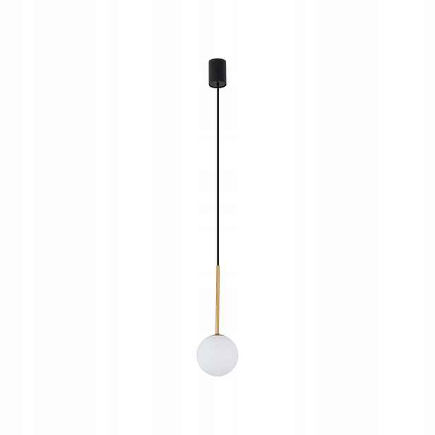 Závěsná lampa bílá koule 12W Karo Nowodvorski