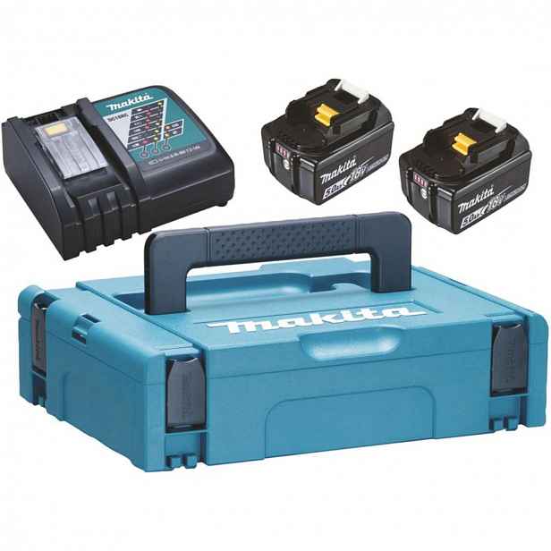 Makita - Sada 9A nabíječky a 2x aku 18 V LXT 5,0 Ah 197624-2