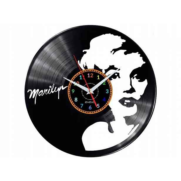 Marilyn Monroe Nástěnné hodiny Vinylová deska Moderní Dekorativní Na Preze