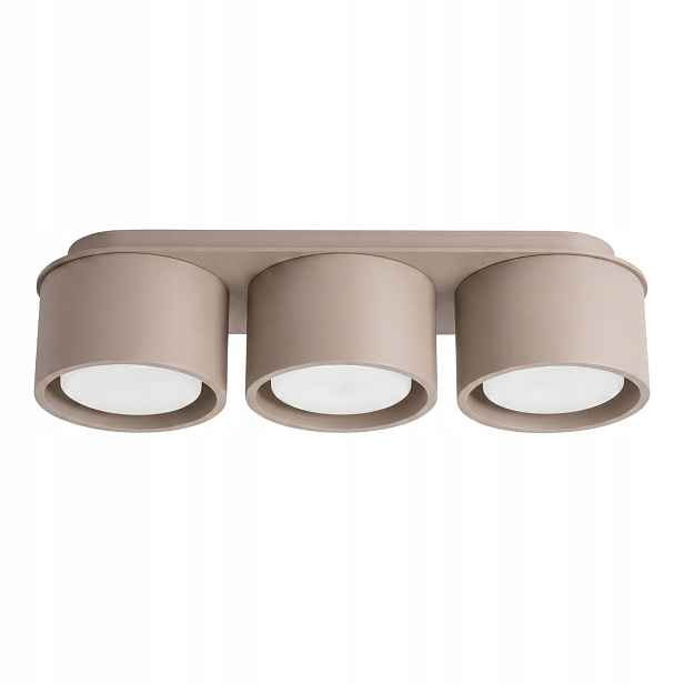 Sollux Lighting stropní spot taupe 3xGX53 10W Modo