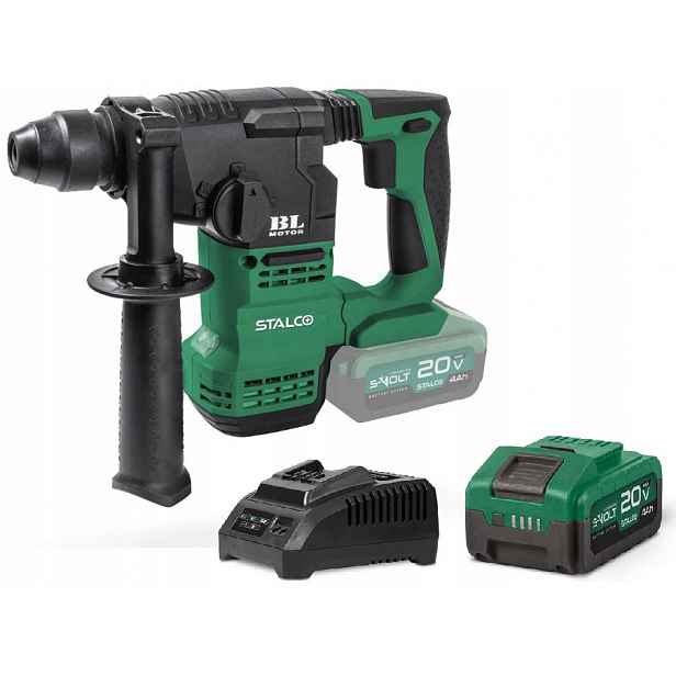 Vrtačka RHS20-18BL Sada Akumulátor 4AH 20V S-volt Stalco S-97327