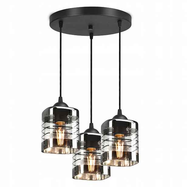 Skleněná Závěsná Stropní Lampa Lustr Stropní Svítidlo Led