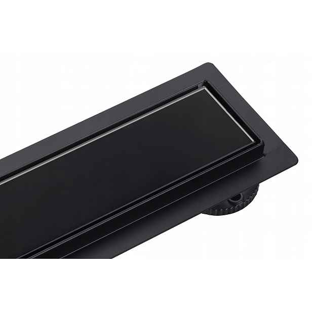 Lineární odtok Balneo G-Drain Next 80 cm, skleněný panel Double Dark