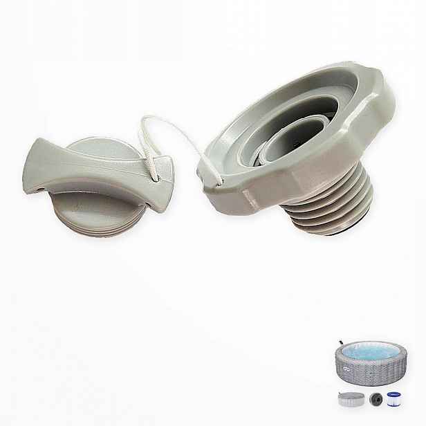 Šroubovací ventil do lázní Lay-z-spa 6001N Bali AirJet Bestway 196x71 cm nový