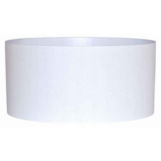 Stínidlo pro stojací lampu, závěsný válec 50/25 cm E27 Bílý Studený Mirano