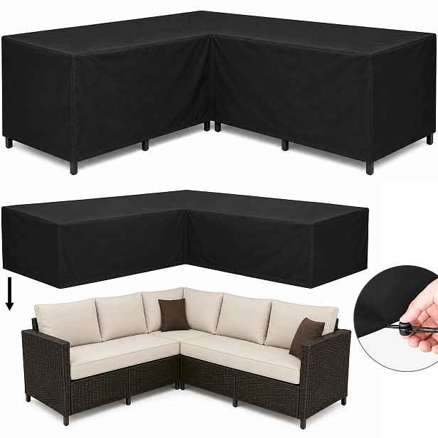 Voděodolný Obal Na Zahradní Nábytek 270x270x90 cm Silný Odolný XXL