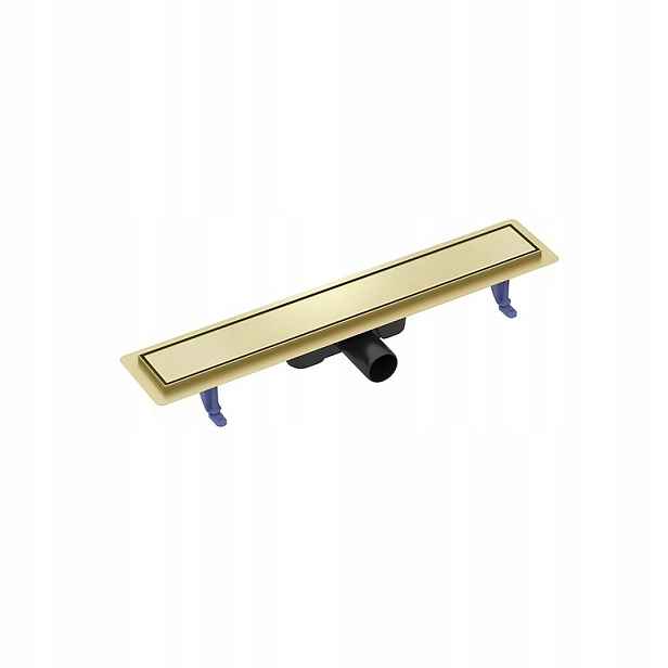 Lineární odtok Cersanit Tako 60 cm Oboustranný zlatý matný S204-067