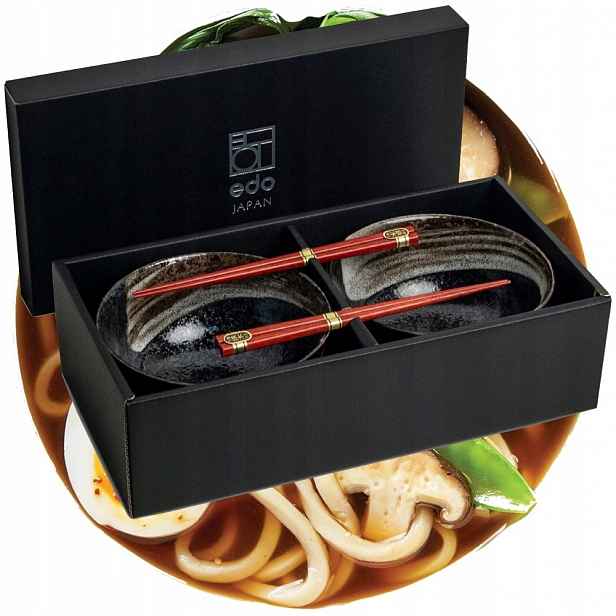 Sada keramiky Udon 17 cm na polévku Udon s tyčinkami Ansen