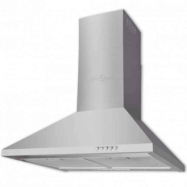 vidaXL Nerezová digestoř / odsavač par - 600 mm - 550 m³ / h