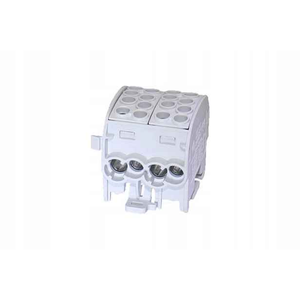 Rozvodný blok Al/Cu Scb 35-2 Simblock 1-pólový 2x35 mm2 šedý 81506002