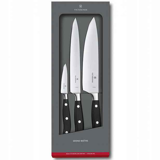 Sada 3 kuchyňských nožů Victorinox Grand Maitre 7.7243.3 kované Pom