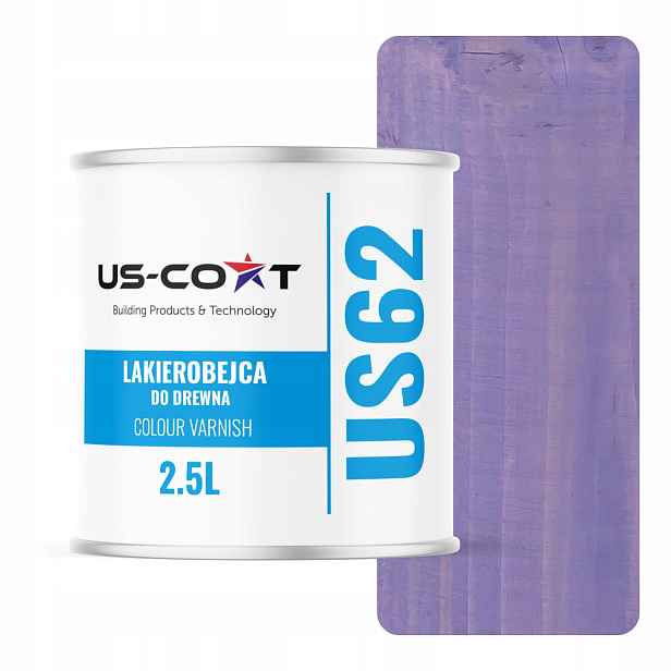 Lak Na Dřevo 3V1 Levandulová Lazura Světlý Satén 2.5 L Ochranná Uv Vrstva