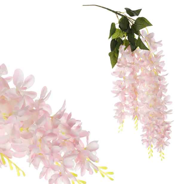 Autronic Jerlín - světle růžové květy KN7033 PINK-LT