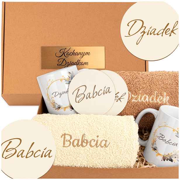 Dárek pro dědečky Den babiček Dárková Sada svátku babičky dědečka db