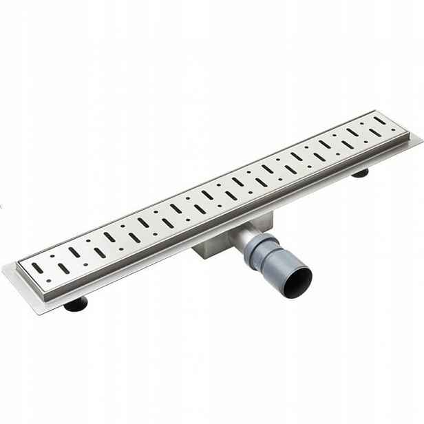 Lineární Odtok Agos Inox 80 cm, povrchová úprava podlah polská kvalita