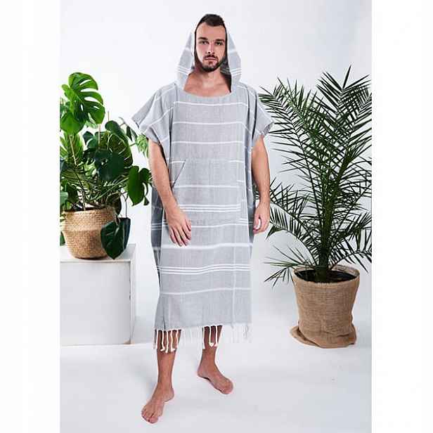 Pánské pončo hammam 100% přírodní bavlna Yeye