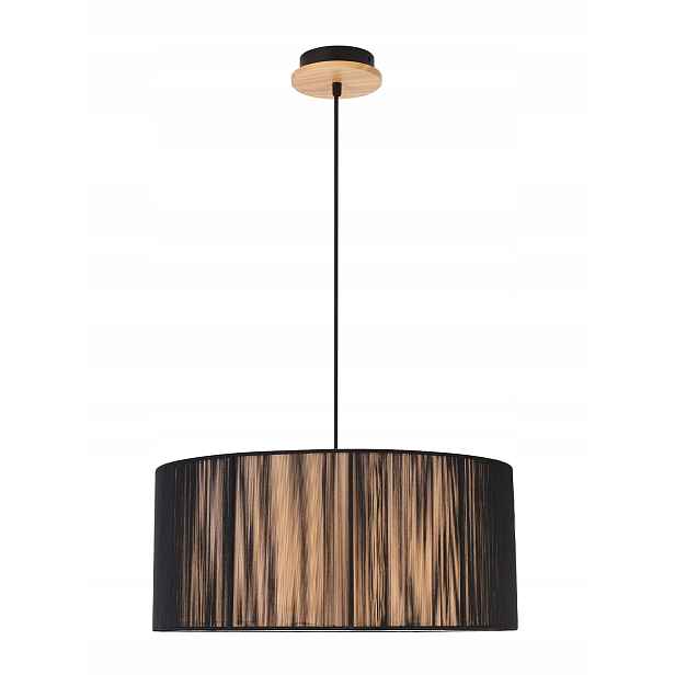 Moderní závěsná stropní lampa Abażur dřevěná