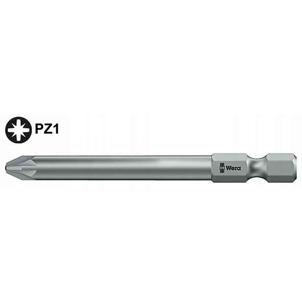 Bit PZ1 x 70 mm dlouhý 1/4" křížový Pozidriv 855/4 Z 060027 Wera