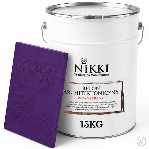 Dekorativní architektonický beton vnitřní 10 m2 15 kg fialový H2711