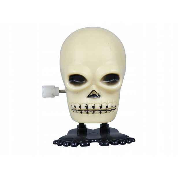 Halloweenská chodící Hračka 1 lebka ks