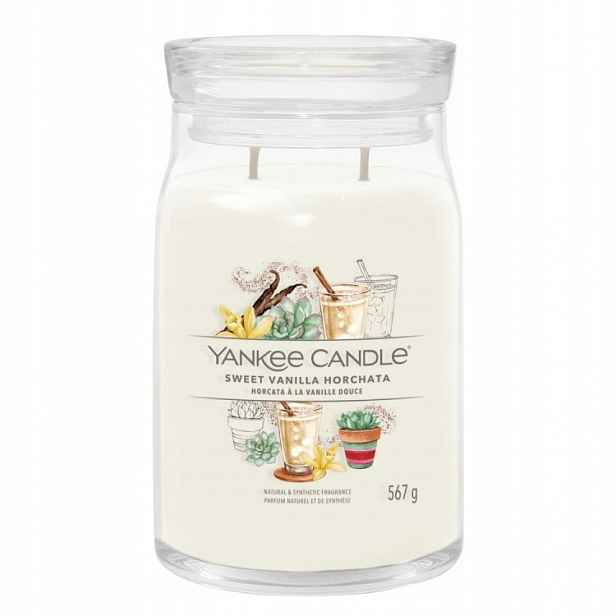 Yankee Candle Sweet Vanilla Horchata velká vonná svíčka 567 g