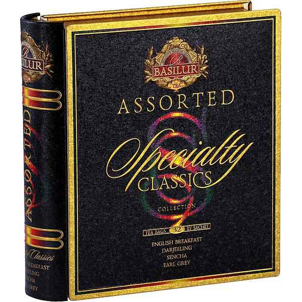 ČAJ BASILUR BOOK ASS SPECIALTY PLECH 32 SÁČKŮ