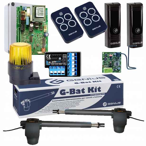 Genius G-BAT300+ Modul WiFi Lampa+ Pilot 2ks pohon dvoukřídlé brány